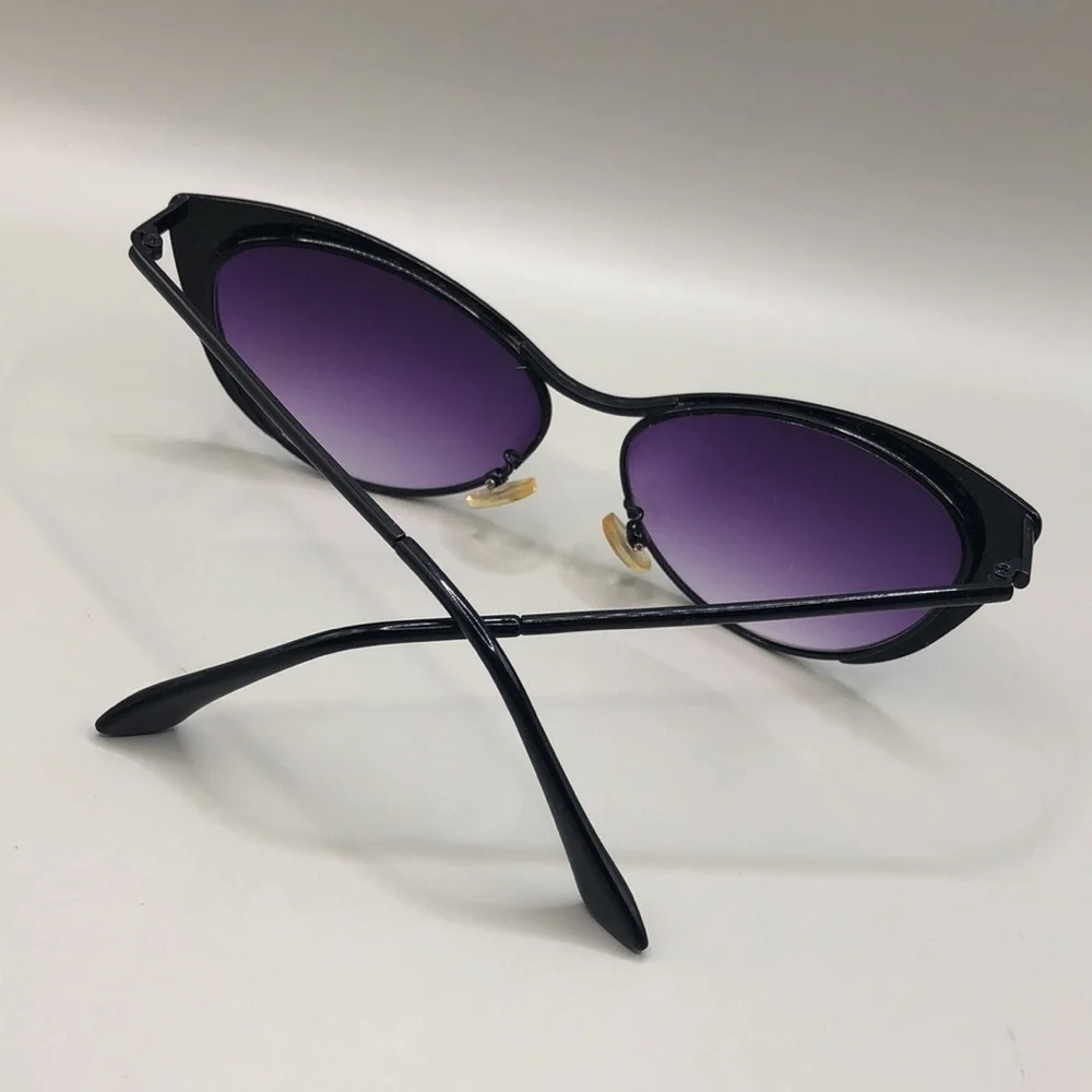 Bundle Lot 8 Sunglasses Cat Eye Square Round Shield
